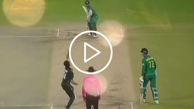 [Watch] Mohammad Wasim Jr.'s Pacy Short Delivery Sends Temba Bavuma Back To The Hut